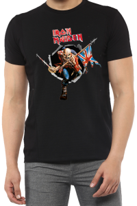 Тениска черна IRON MAIDEN 3