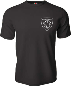 Тениска с 12 см лого. на ПЕЖО/ t-shirt PEUGEOT
