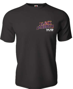 Тениска черна BLACK SABATH