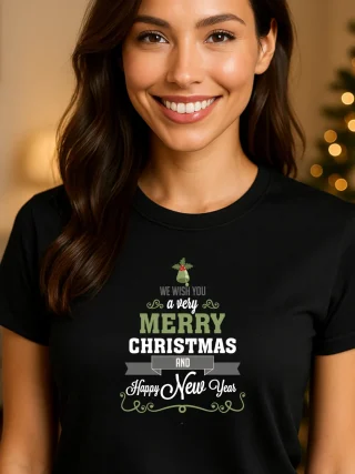 Коледна тениска Merry Christmas2.