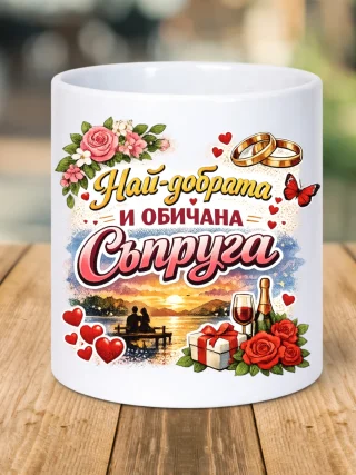 Чаша Най-добрата съпруга.